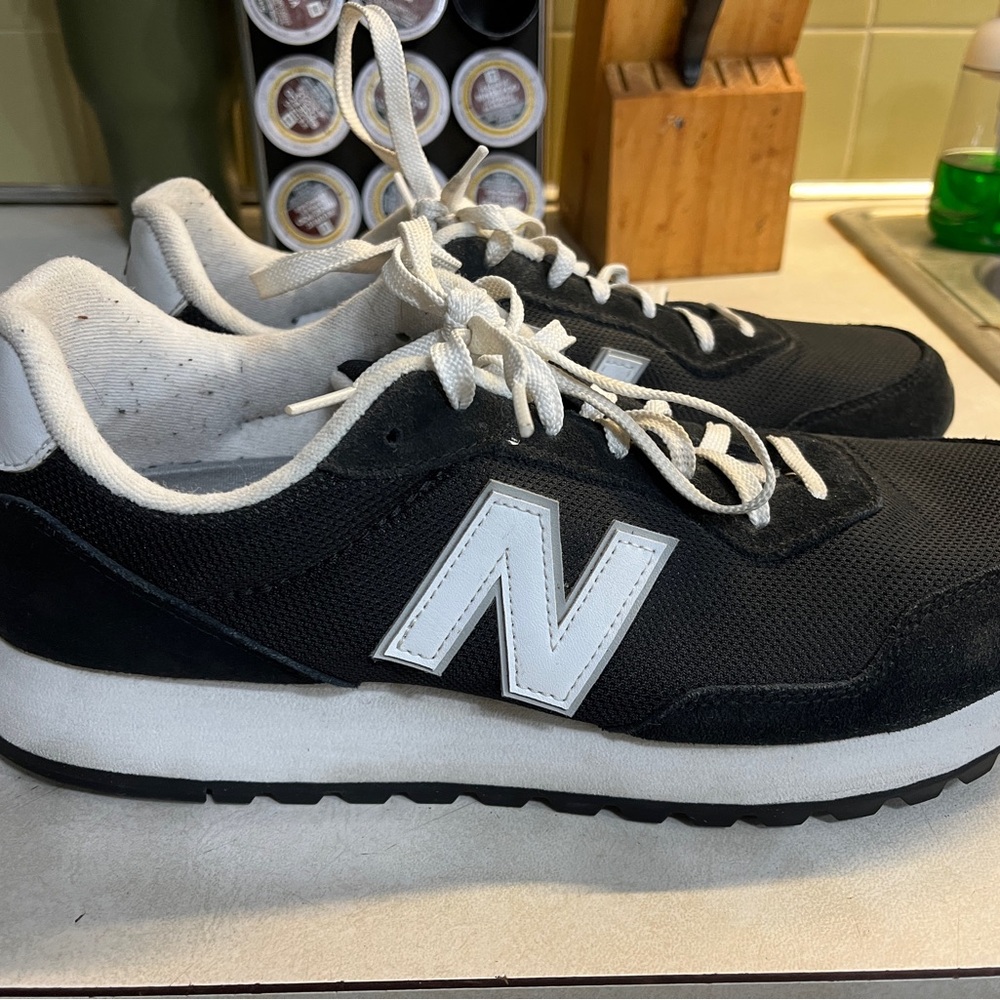New Balance Classic Black and White Shoes